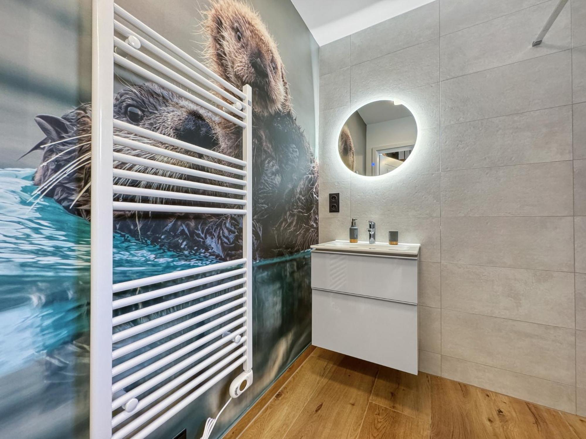 Cblue: Seeblick, Kamin, Wallbox, Natur Bentwisch Exterior photo