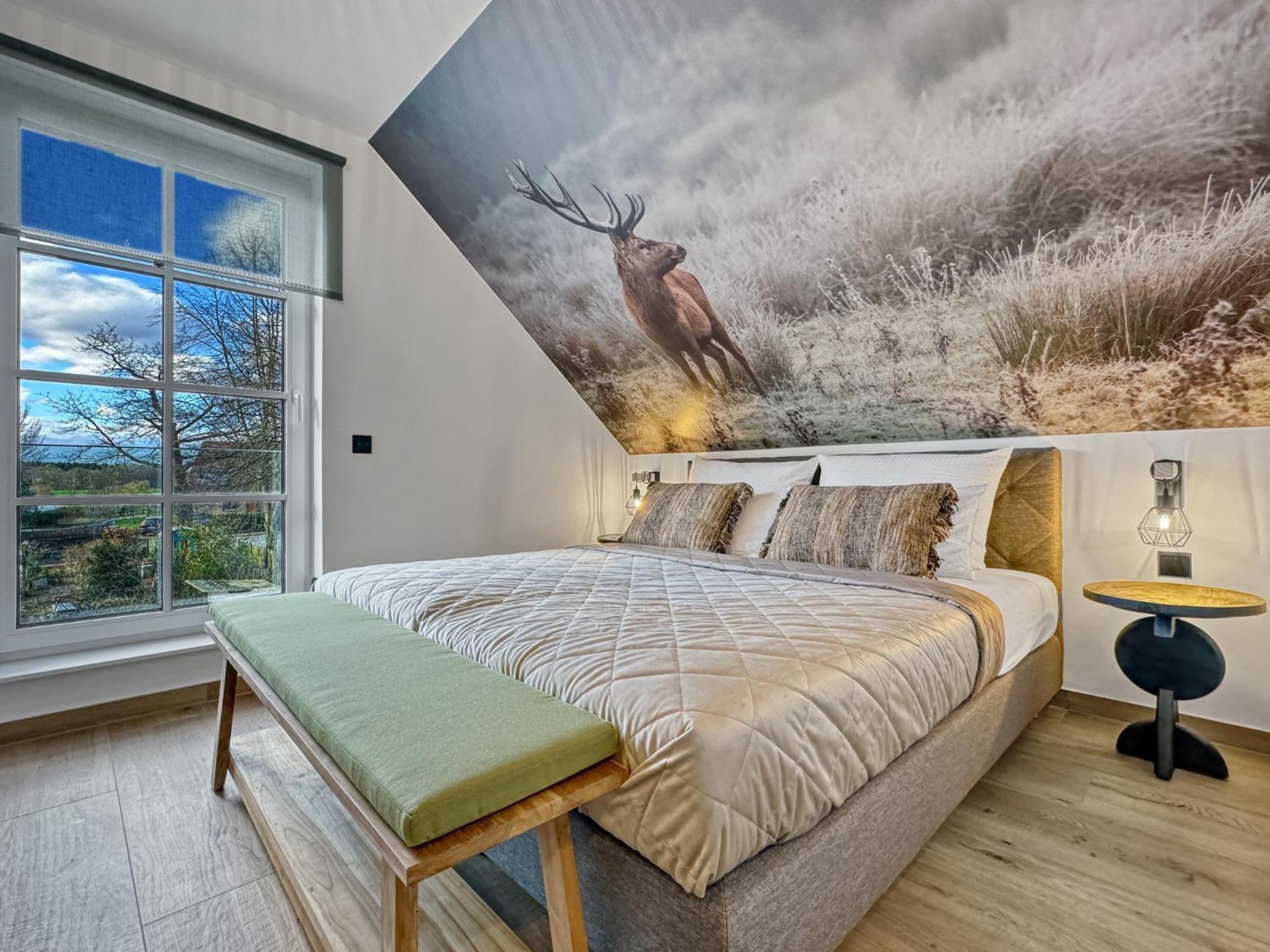 Cblue: Seeblick, Kamin, Wallbox, Natur Bentwisch Exterior photo
