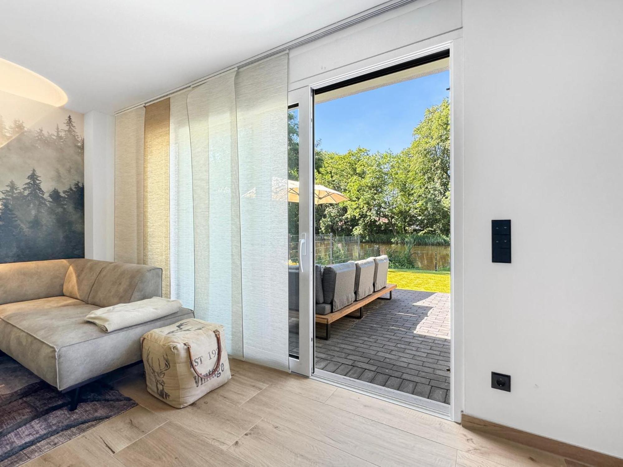 Cblue: Seeblick, Kamin, Wallbox, Natur Bentwisch Exterior photo